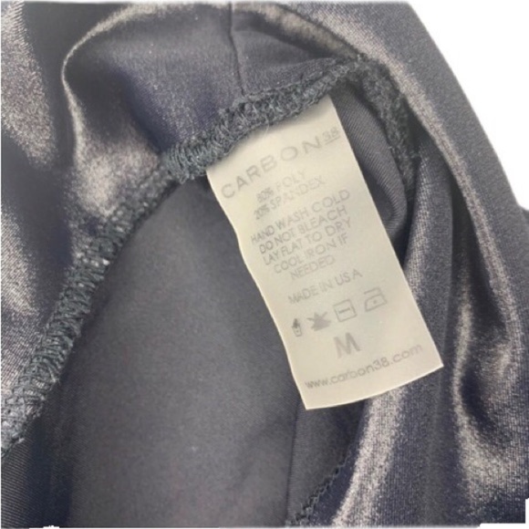 CARBON38 RADIUM ACTIVE FULL-LENGTH LEGGINGS - ANKLE ZIP DETAIL -TAKARA SHINE - M - Picture 8 of 10